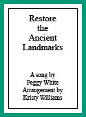 Song set: Restore the Ancient Landmarks  